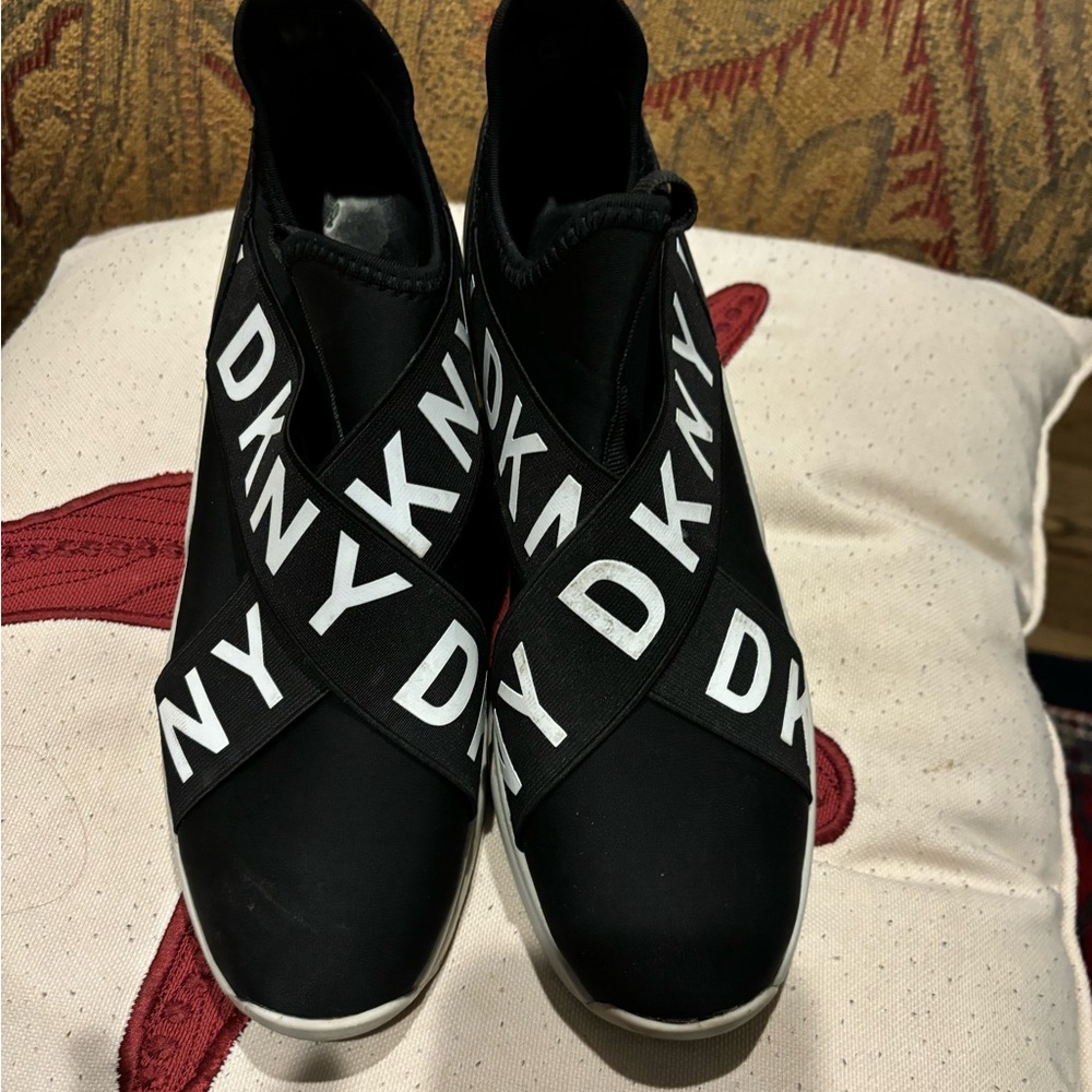 Fantastic DKNY shoes.  Only with a few times.  Loved by all
